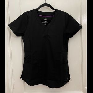 Healing Hands black scrub set, small